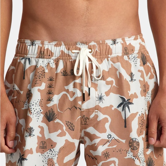 ❗️RVCA ATLAS ELASTIC WAIST BOARDSHORTS 17" - Picture 10 of 13